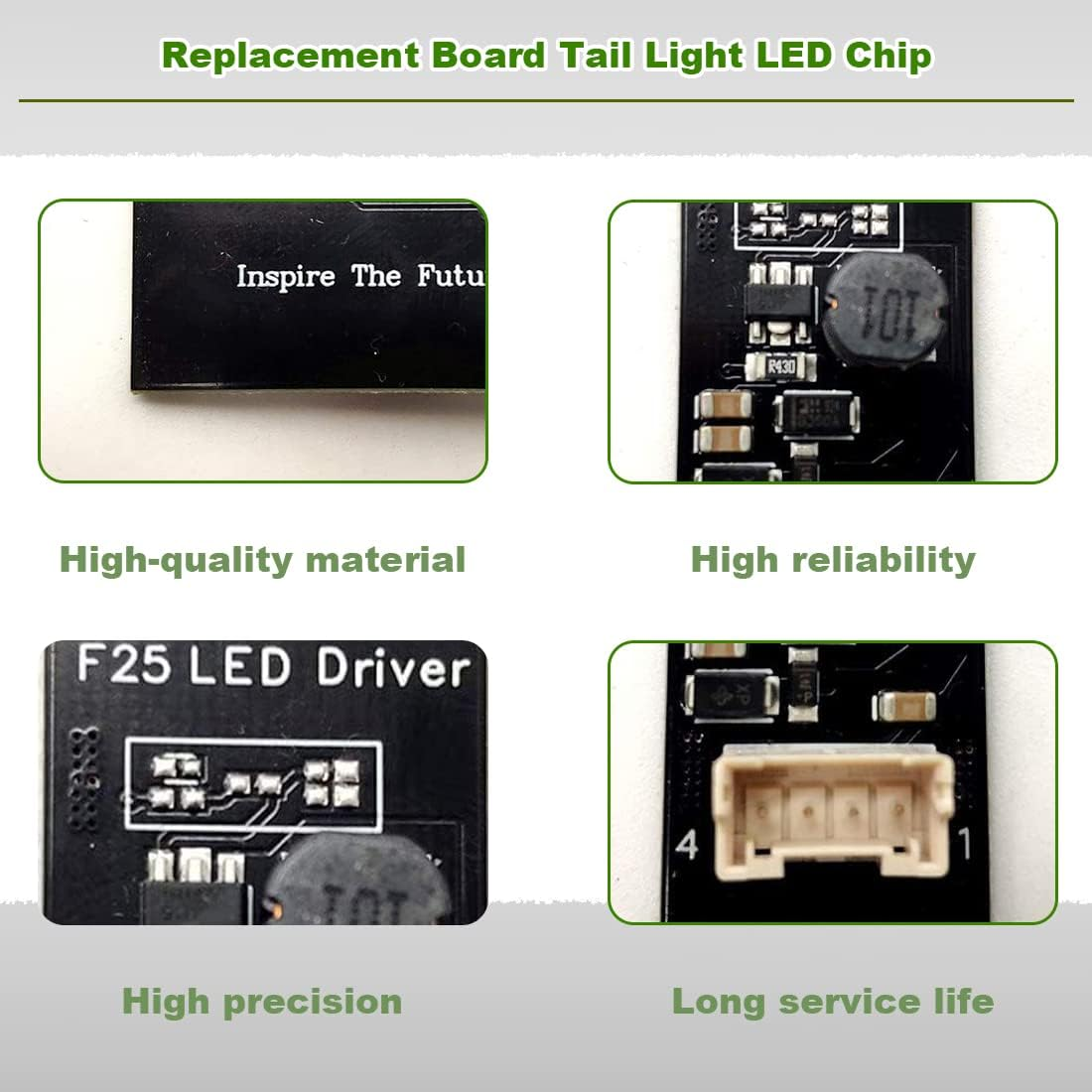 Rear LED Light Repair Board Tail Light Led Chip Fits for 2011-2015 BMW X3 F25 (Valeo B003809.2) image number 1