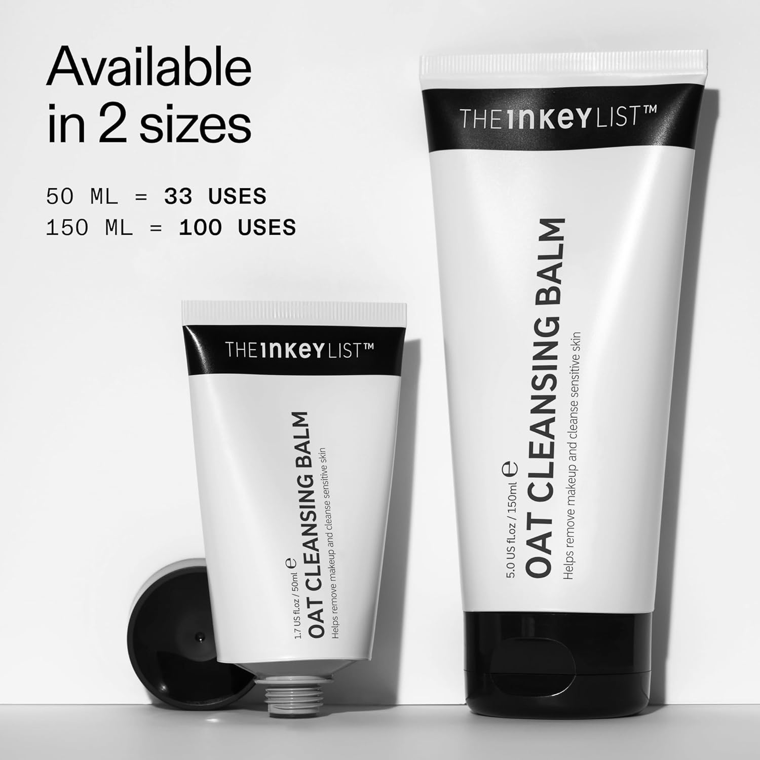 The INKEY List Mini Oat Cleansing Balm,50Ml image number 3