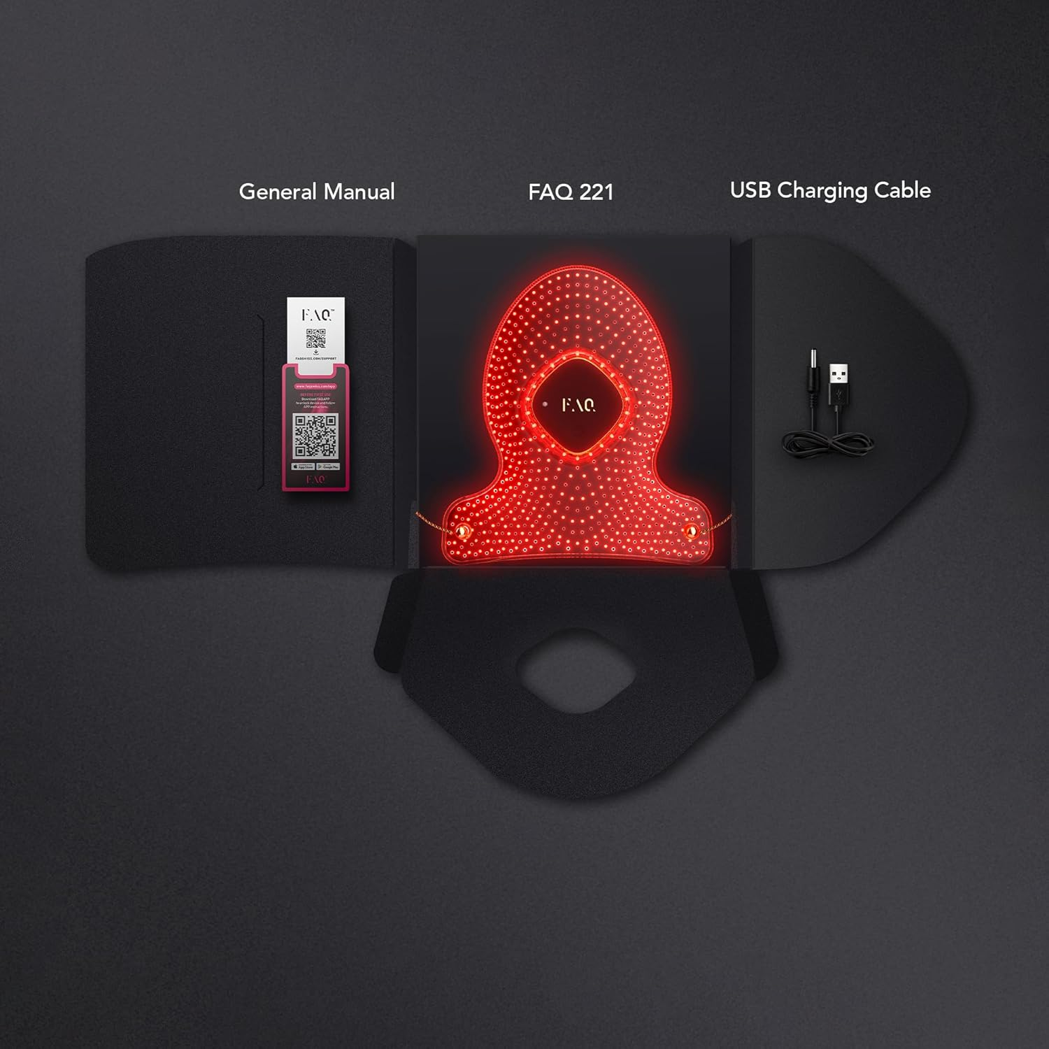 FAQ 221 Wearable Silicone Anti-Aging NIR + 7 LED Light Therapy Hand Mask - Luxury Skincare for Lines & Wrinkles - Wireless & Lightweight - Flexible-Fit & Full Coverage - Beauty Skin Care image number 4