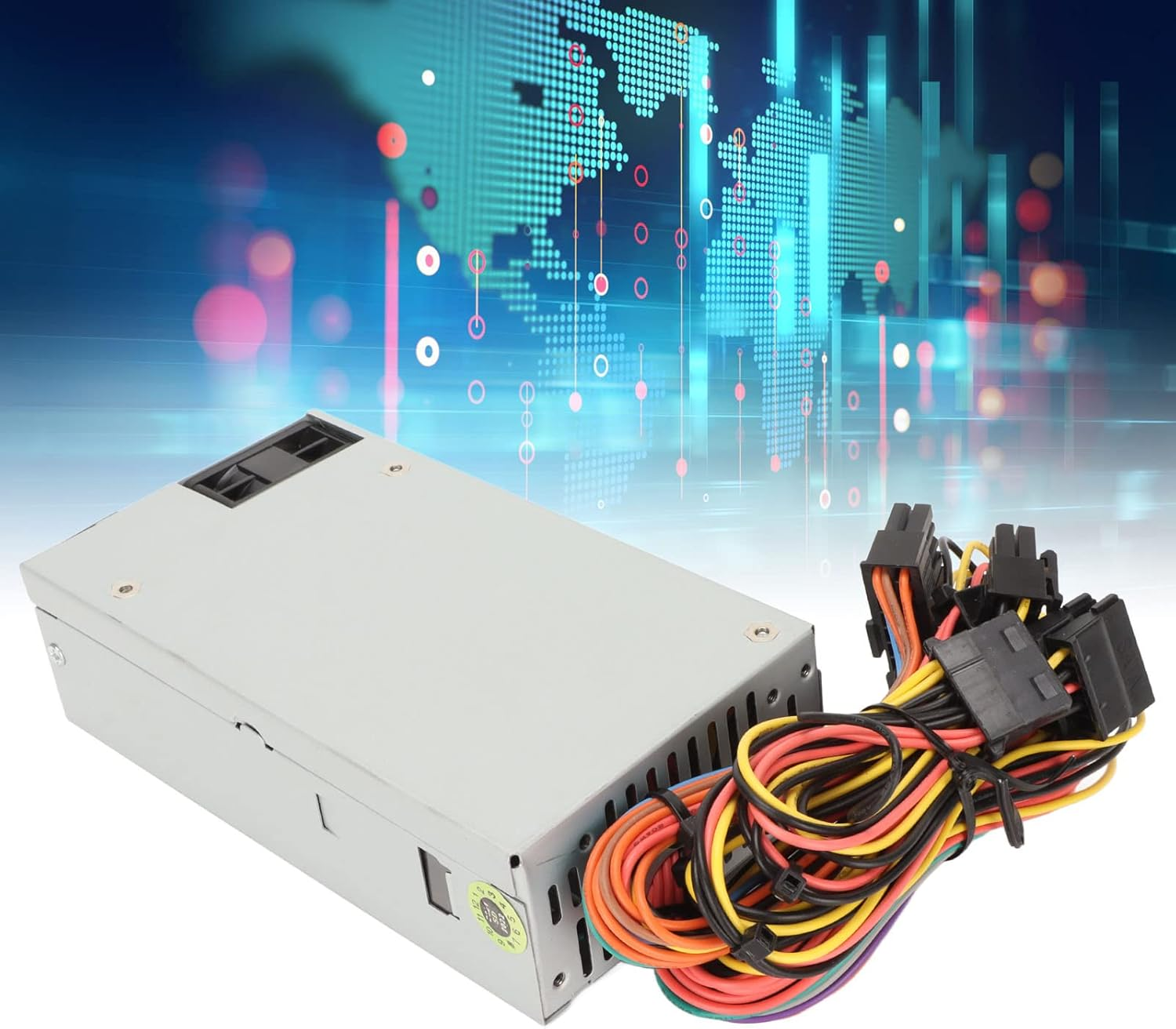 60LE 1U Power Supply, 270W Rated Power, Stable Power, High Efficiency, Strong Metal, for PC Server with Turbine Heat Dissipation