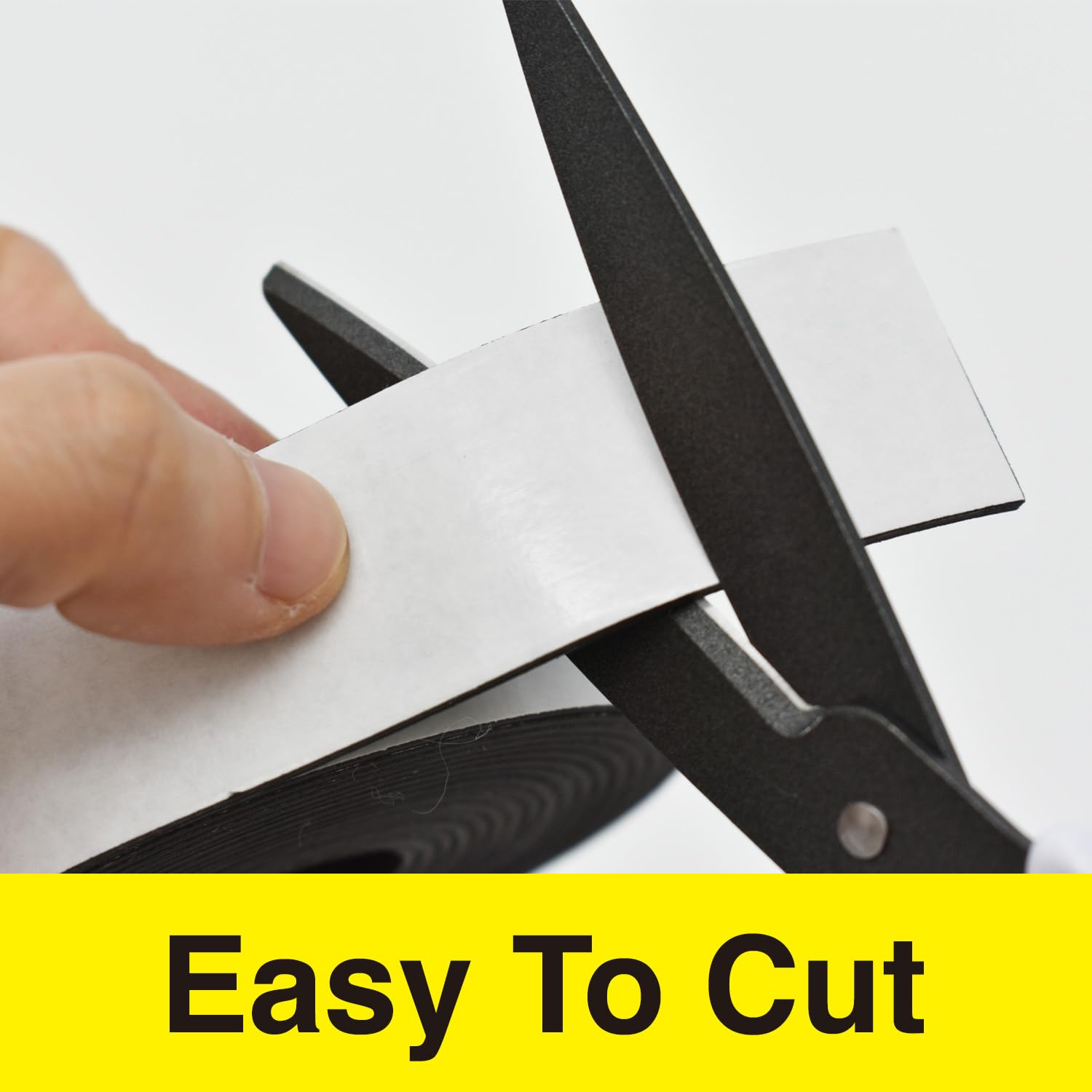 Magx Magnetic Tape with Adhesive 50Mm &times; 3 M, Ultra Thick 1.5 Mm, Magnetic Strip with Self Adhesive, Flexible Magnetic Roll Tape, Peel and Stick, Anisotropic Strong Magnets, Stationery, Office Supplies image number 1