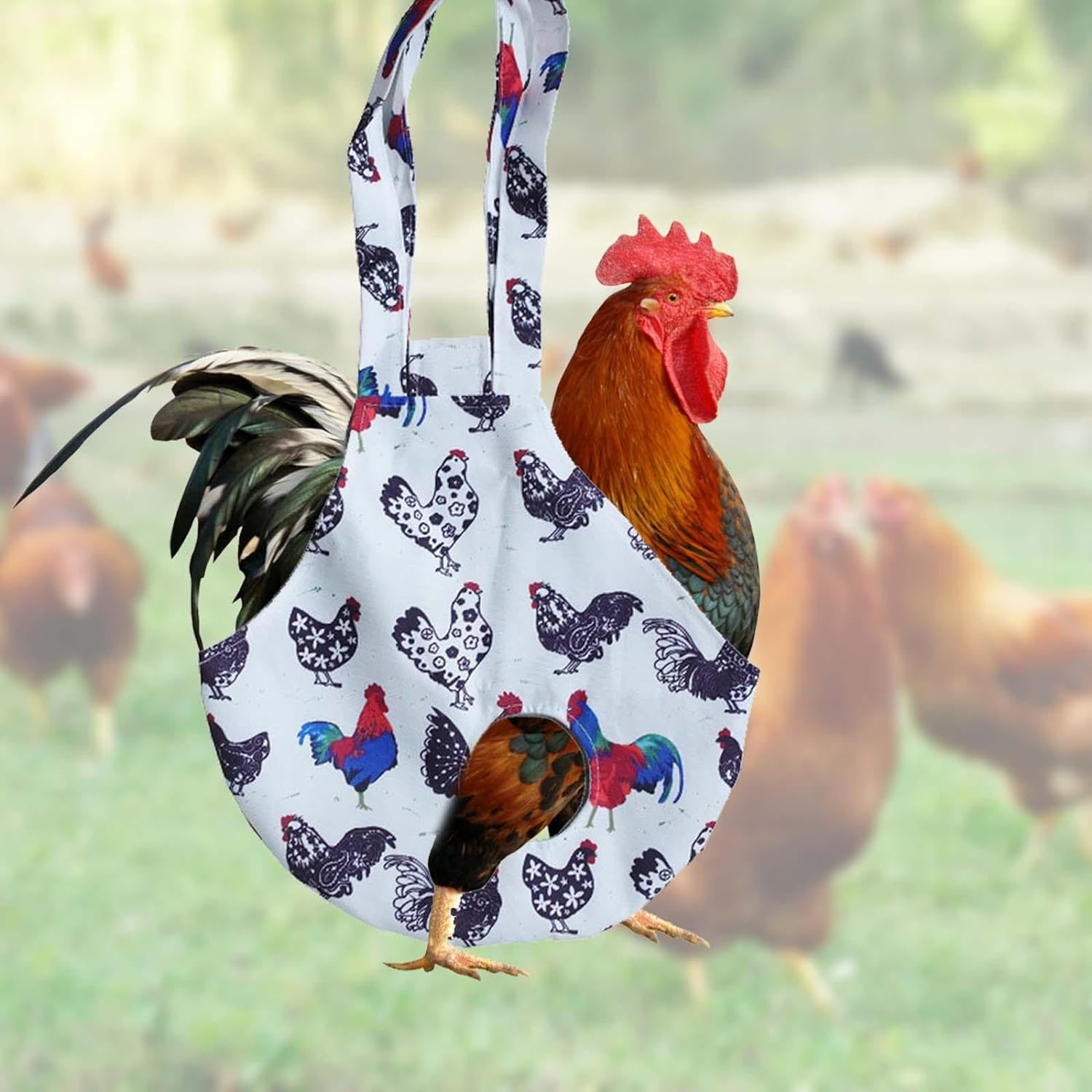 Chicken Holder Bag, Chicken Transport Bags Carry Bag Portable with Handle, Chicken Carrier, Chicken Carrying Bag for Traveling, Hiking, Driving image number 6
