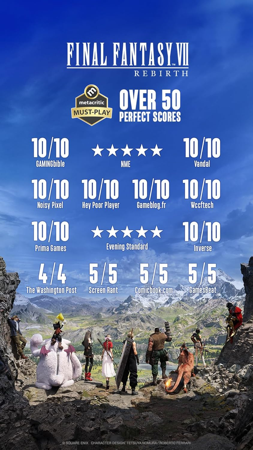 Final Fantasy VII Rebirth - Exclusive Amazon Edition (PS5) image number 1