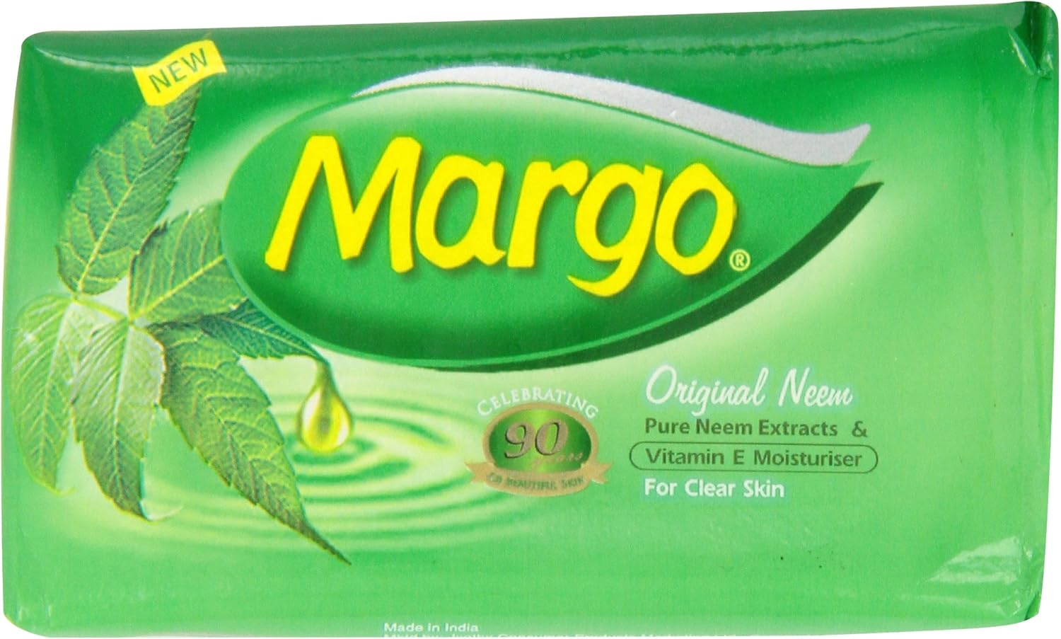 Margo Neem Soap, 75 Gram (Pack of 12) image number 2