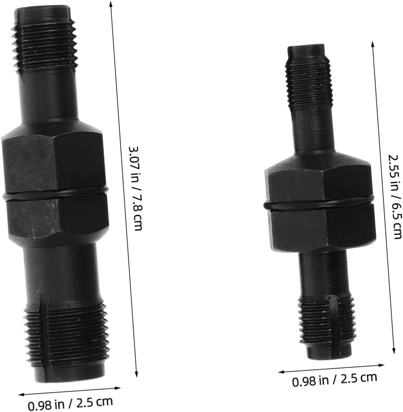 OSOLADY 2Pcs Spark Removal Tool Spark Thread Repair Kit Cleaner Double Head Wrench for Automotive Engine image number 3
