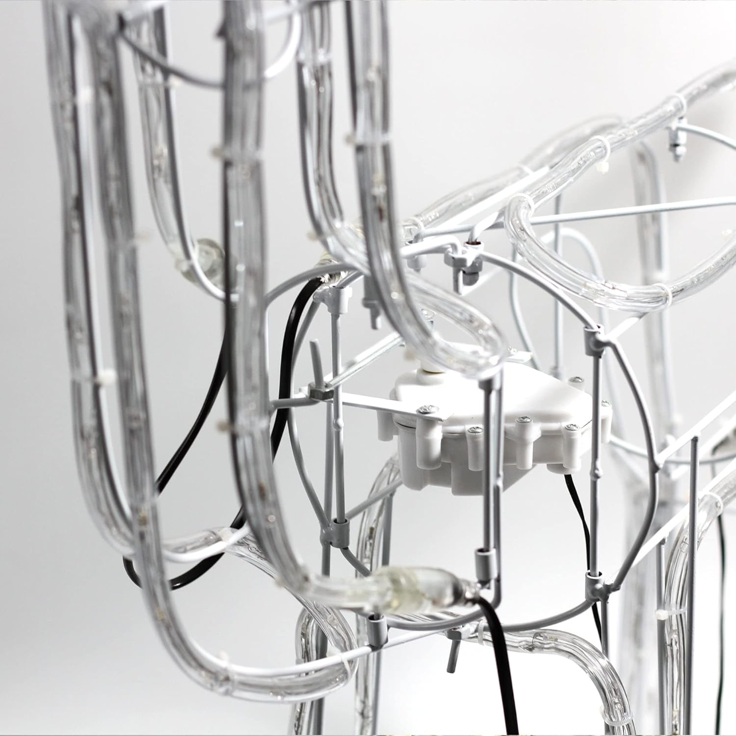 3D Illuminated LED Reindeer with Motor | Three Colour Options - Warm White image number 1