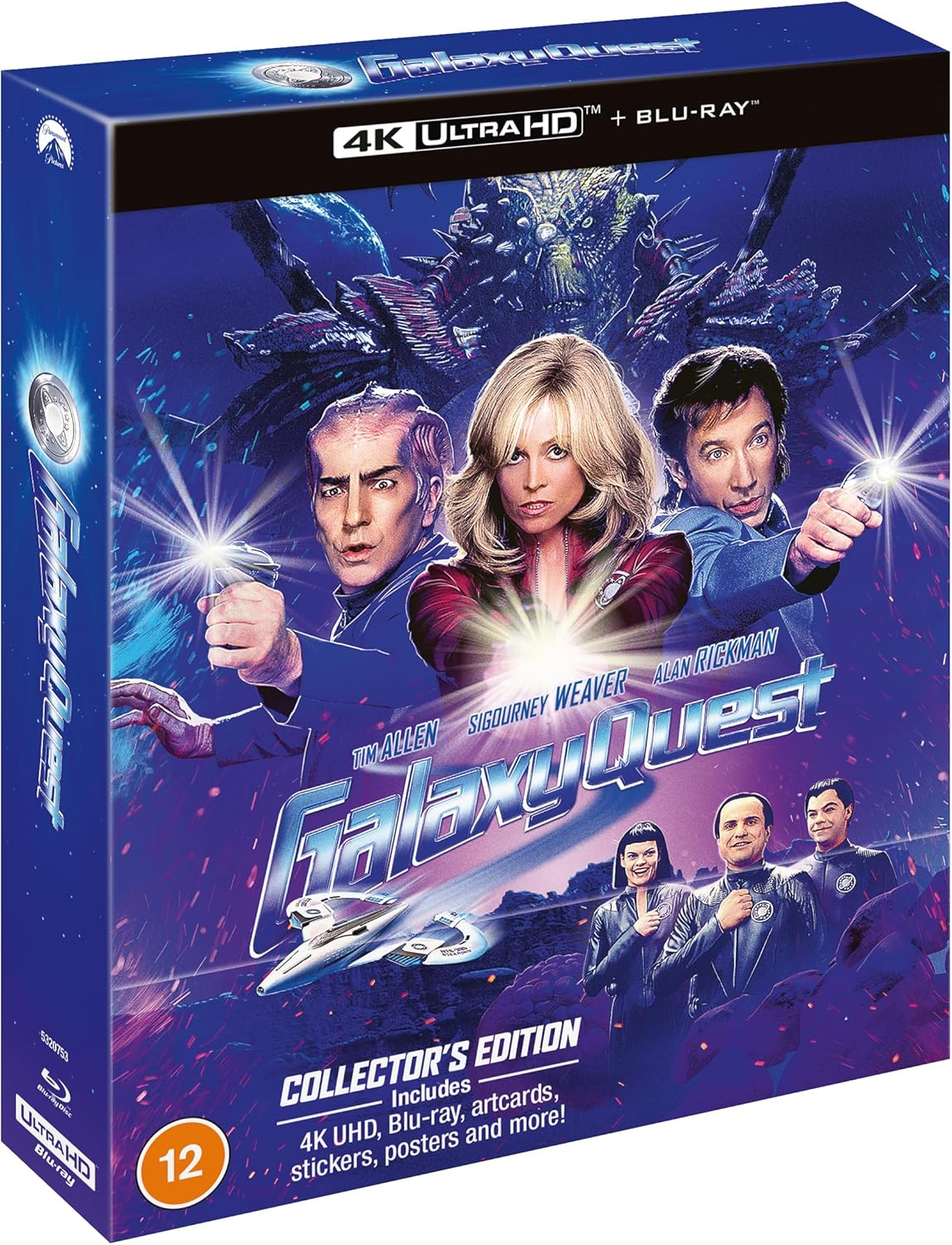 Galaxy Quest Steelbook 25Th Anniversary 4K UHD Collector'S Edition (Includes Steelbook) [Blu-Ray] [Region a & B & C] image number 2