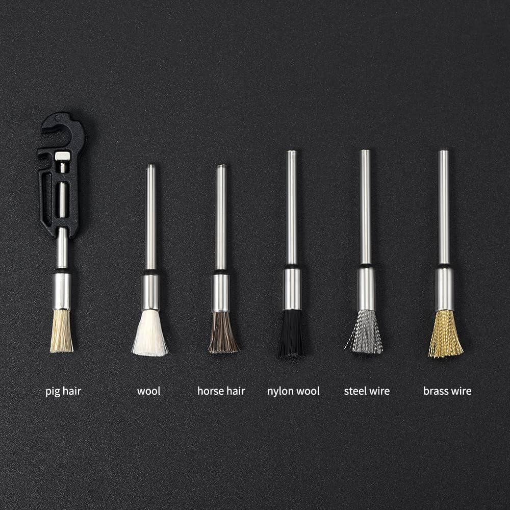 Roxon FT08 Build Your Own Multitool Accessory for Flex Multitool (4 Pcs a Set Included Comb, Marlin Spike, Mini Brush, Hook) Good for Outdoor & Camping image number 2