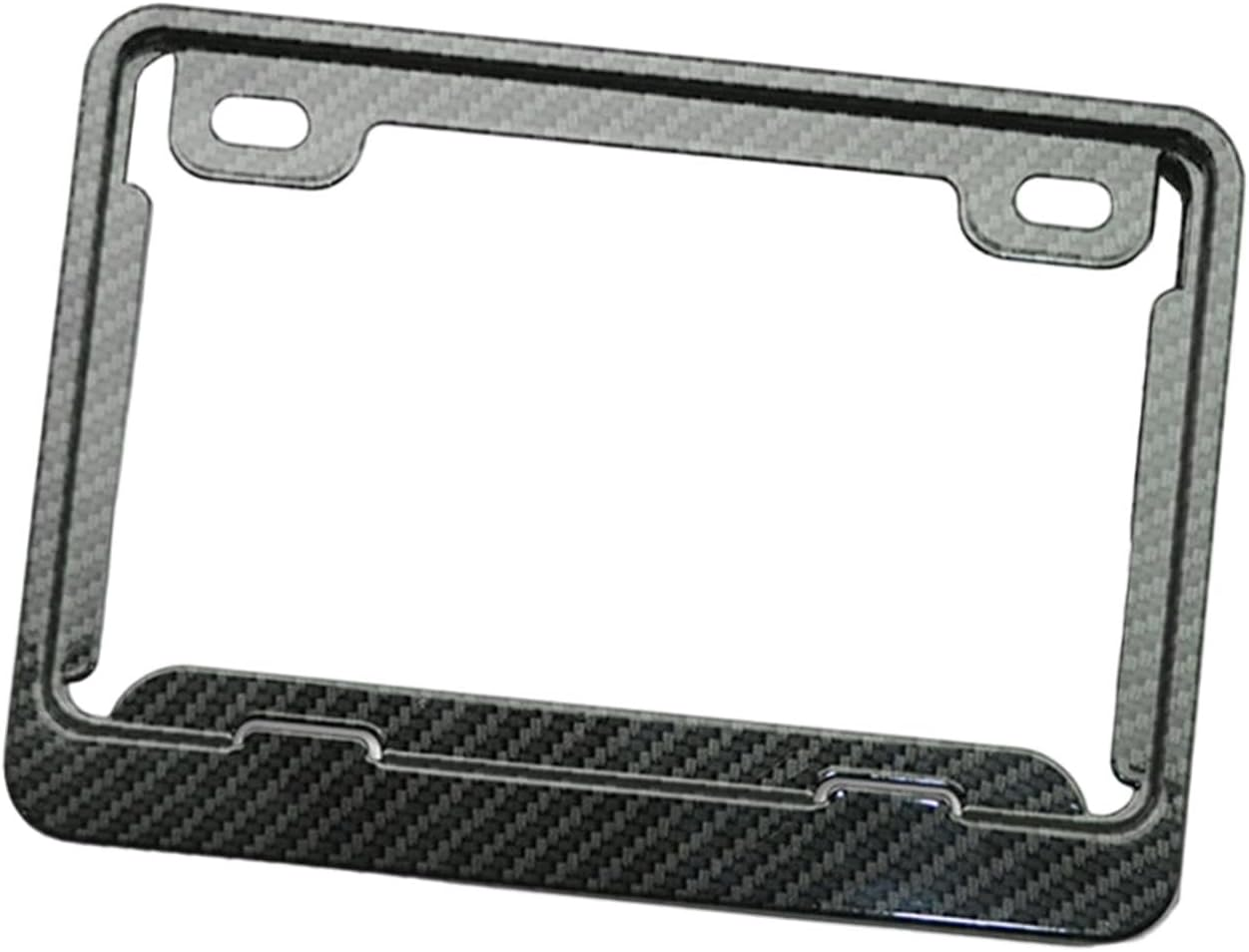 Generic Motorbike Number Plate Bracket Replace Sturdy Number Plate Mount Carbon Pattern image number 6