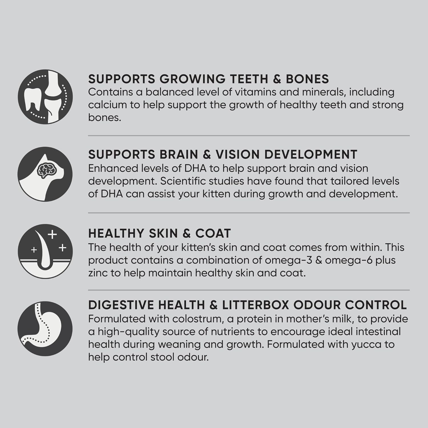 Optimum Kitten Chicken Dry Cat Food, 1.4 Kg (Pack of 4)