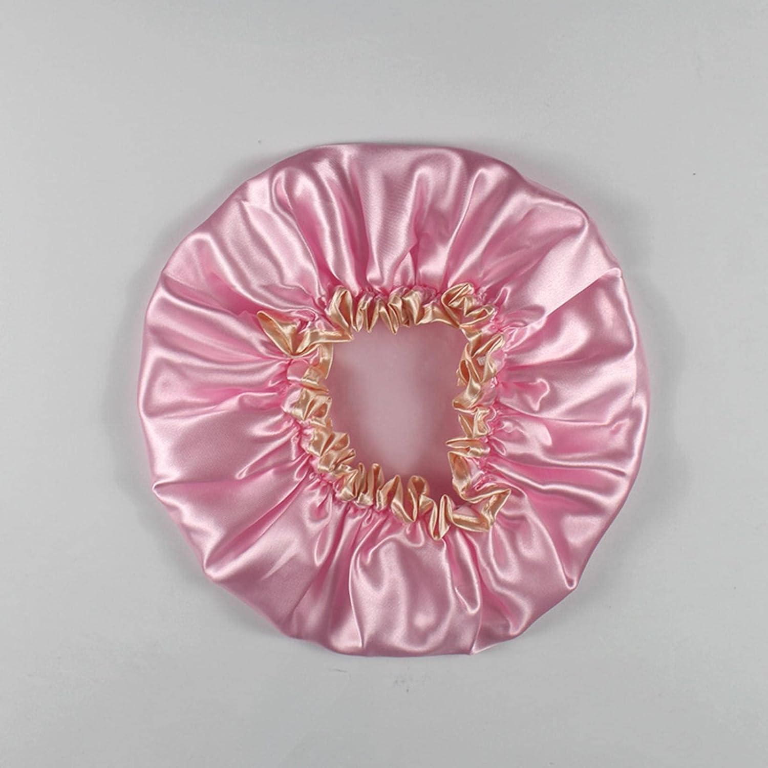 Affordable Luxury Style Product Women'S Double-Layer Thickened Waterproof Shower Cap Shower Cap Elastic