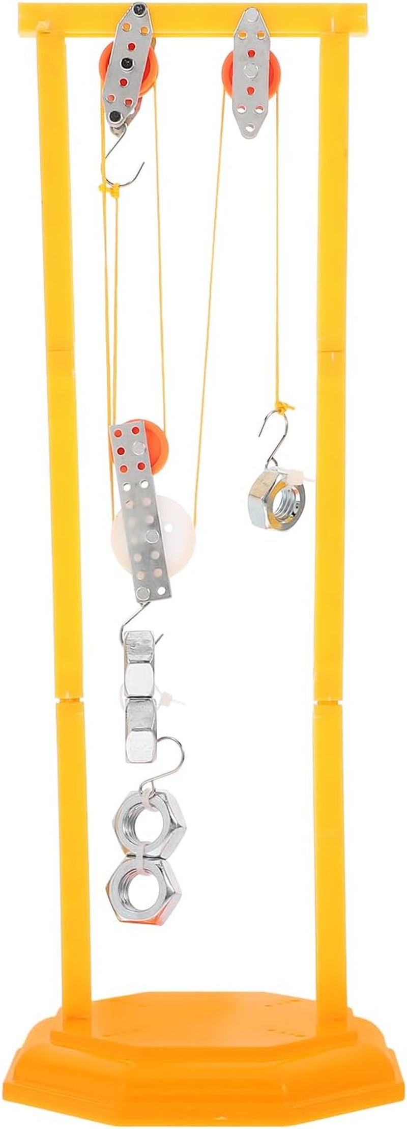 Iplusmile Physics Pulley Experiment Set Toy, Lab Rc Robot Kit Pulley Block Kits DIY Combiaction Educational Science Stem Pulley Kit System image number 5