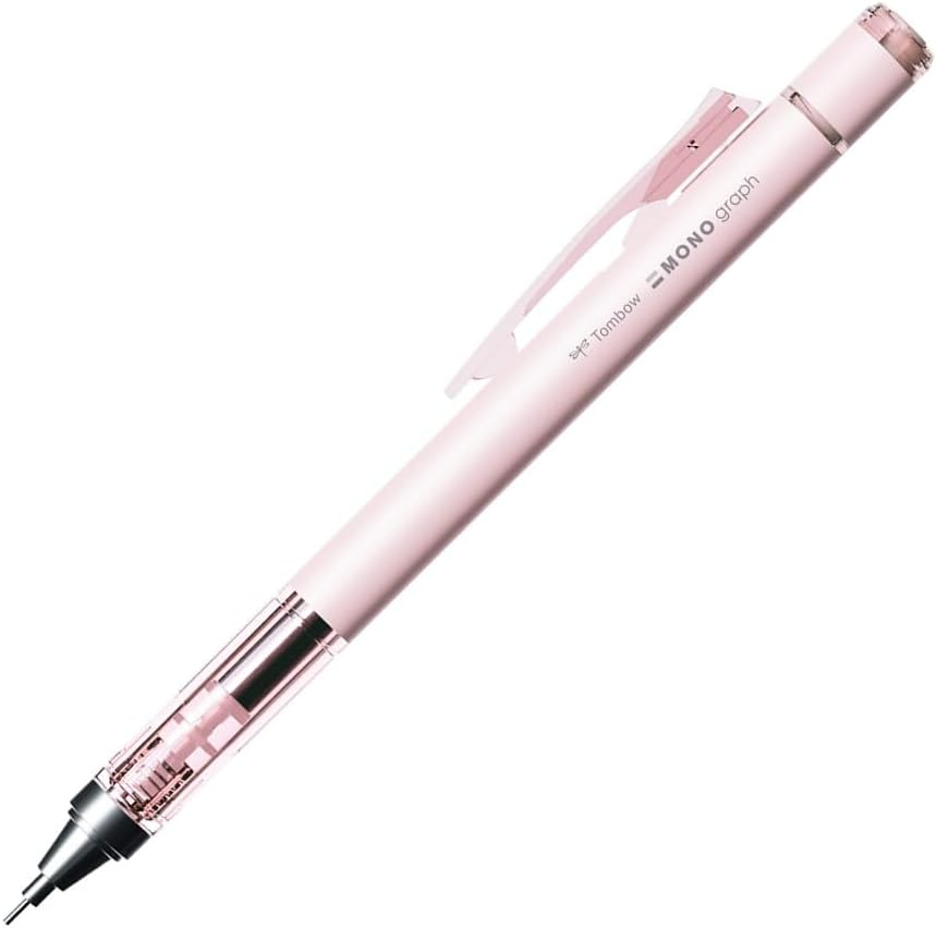 Tombow DPB-141C Mechanical Pencil MONO Monograph 0.5Mm, Matte Pink