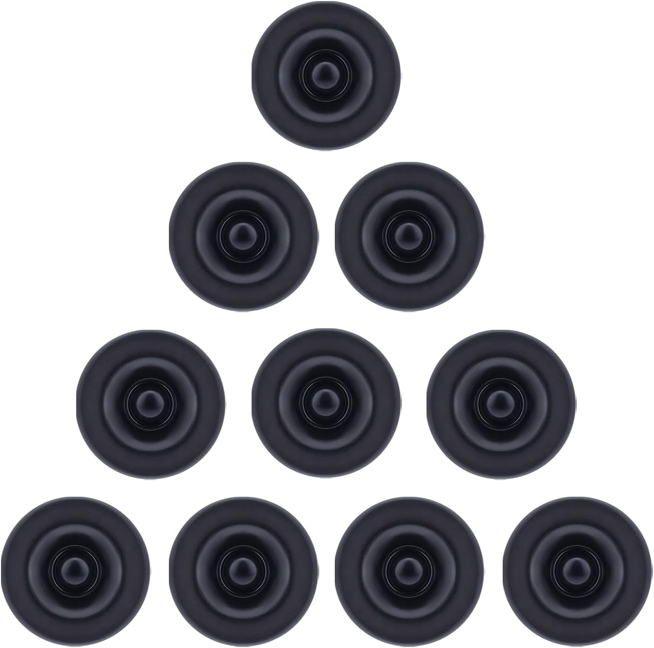 AIEX Dust Caps for Trailer, 10Pcs Rubber Grease Plugs for Dexter EZ Lube Trailer Axle for Axles Dexter 85-1, 085-001-00, Tiedown Engineering 88174, AL-KO 085-016-0, Trailer Axle Grease Cap image number 1