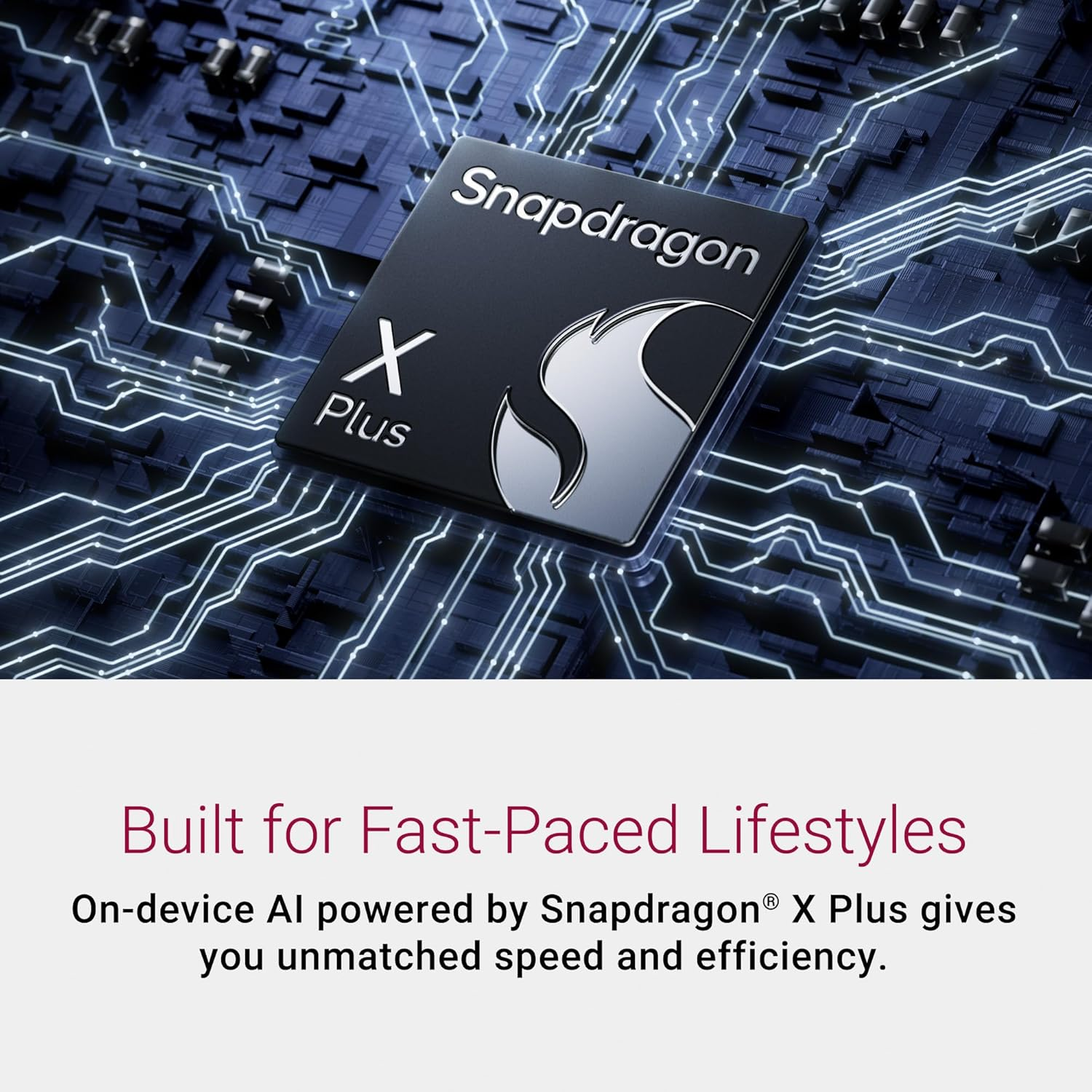 Dell Inspiron 14 plus Copilot+ PC with On-Device AI - Snapdragon&reg; X plus 10 Core Processor - 14" QHD+ Display - 16GB - 512GB SSD - Qualcomm Adreno Graphics - Fingerprint - Ice Blue Metal image number 4