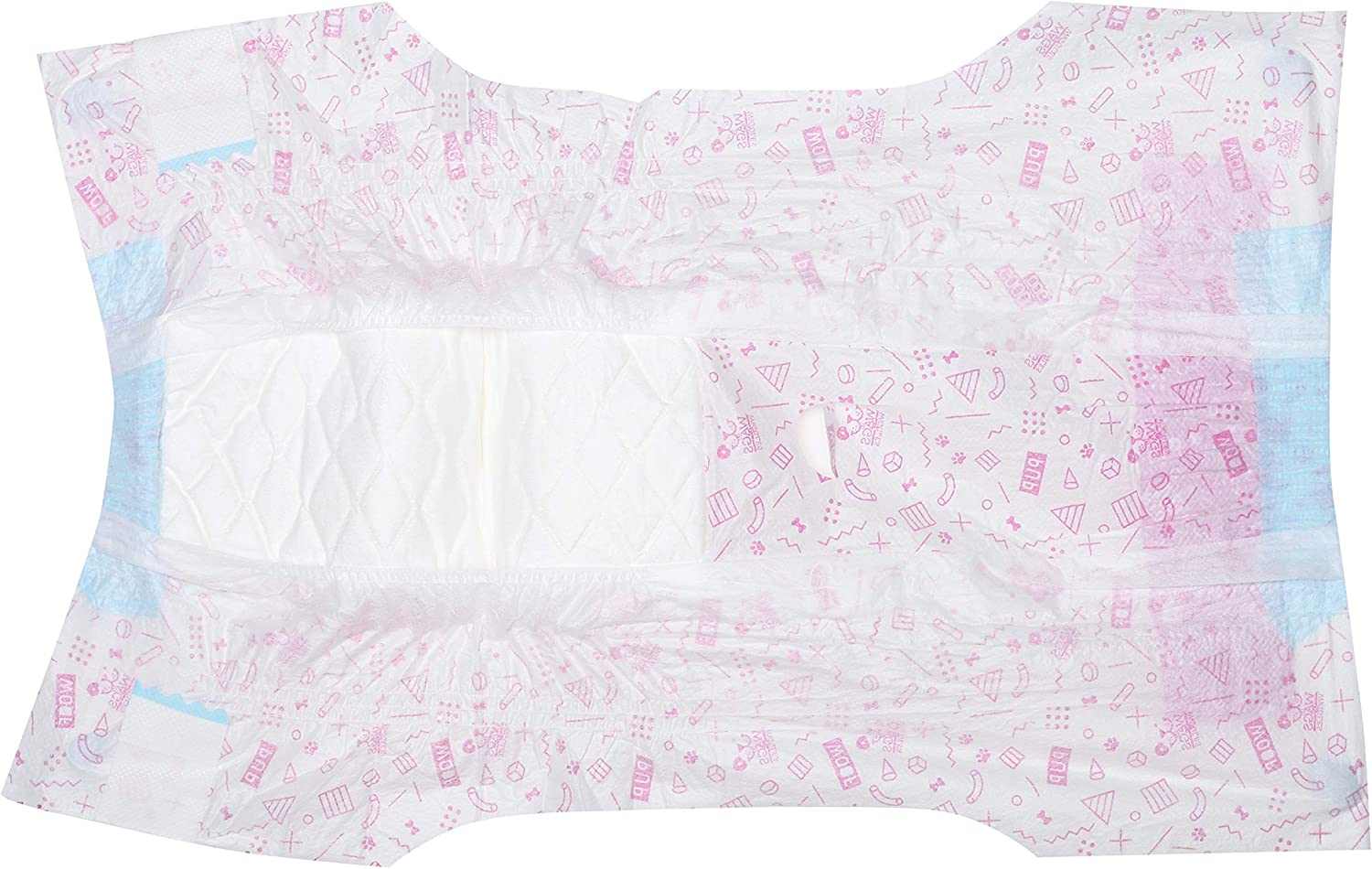 Wags & Wiggles Disposable Diapers for Female Dog, Small, 12 Pack image number 6