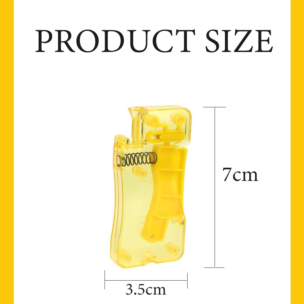 10PCS Automatic Needle Threader,Simple Needle Threader,Self-Thread Guide,Plastic Sewing Accessories, DIY Stitch Insertion Tool,For Hand Stitching and Sewing Machine Needle Fast Lead image number 6