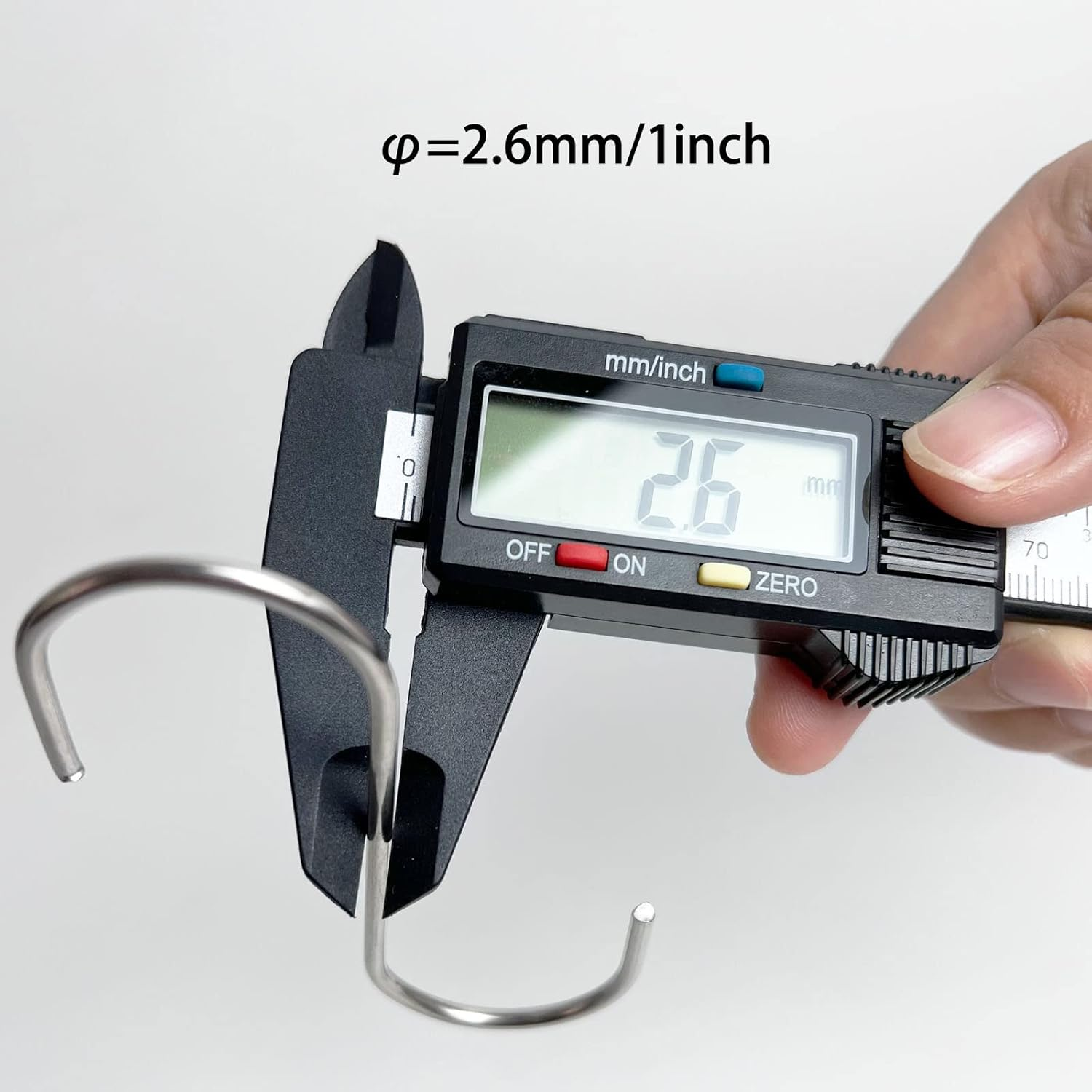 20 Pack S Shaped Hanging Hooks, Heavy Duty S Hanger Hook for Kitchen, Closet, Office, Bathroom, Garden and Cloakroom L