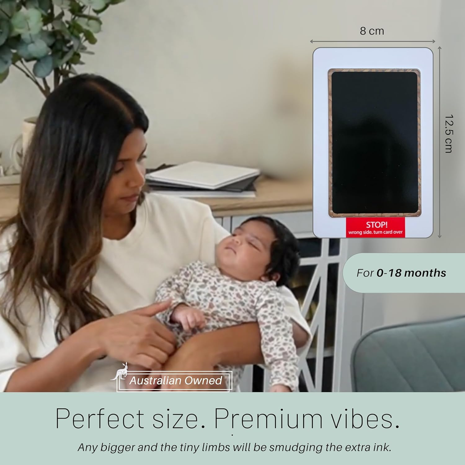 4-Pack Inkless Hand and Footprint Kit-Safe Ink Pad for New Born Baby Hand and Footprint Kit-Baby Essentials for Newborn-Baby Foot Print Kit-Pet Paw Print Kit-Mess Free Ink Pad for Cat Paw Dog Paw image number 7