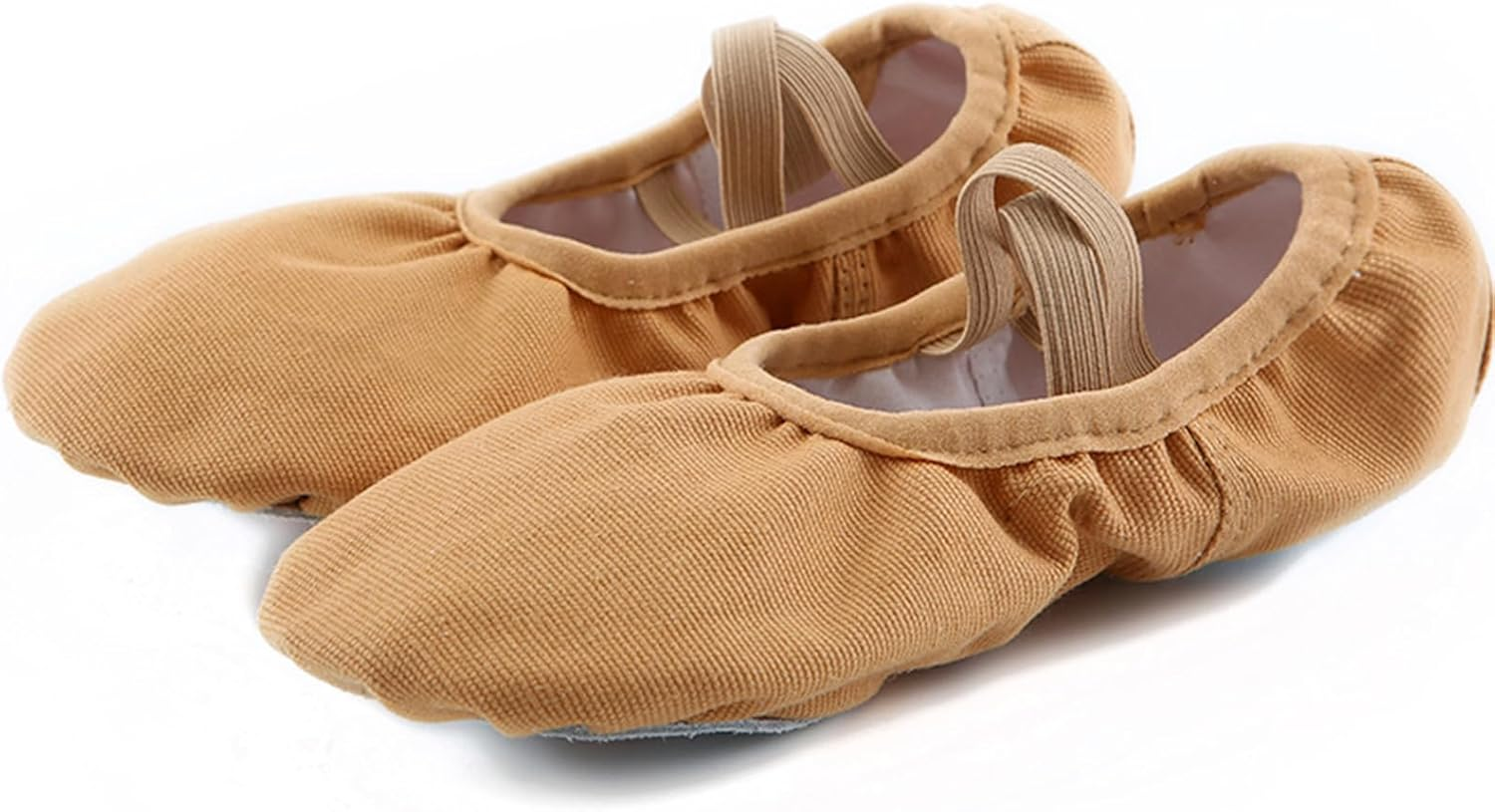 Rosefinch Ballet Shoes for Girls Split Sole Ballet Slippers for Women Canvas Ballet Dancing Shoes for Kids Adults