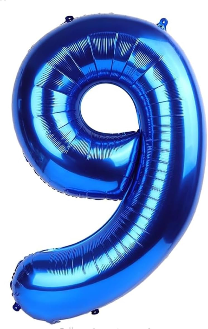 Weforu 40 Inch Giant Number Balloons Foil Digital Balloon for Birthday Anniversary Party Festival Decorations (1) image number 1