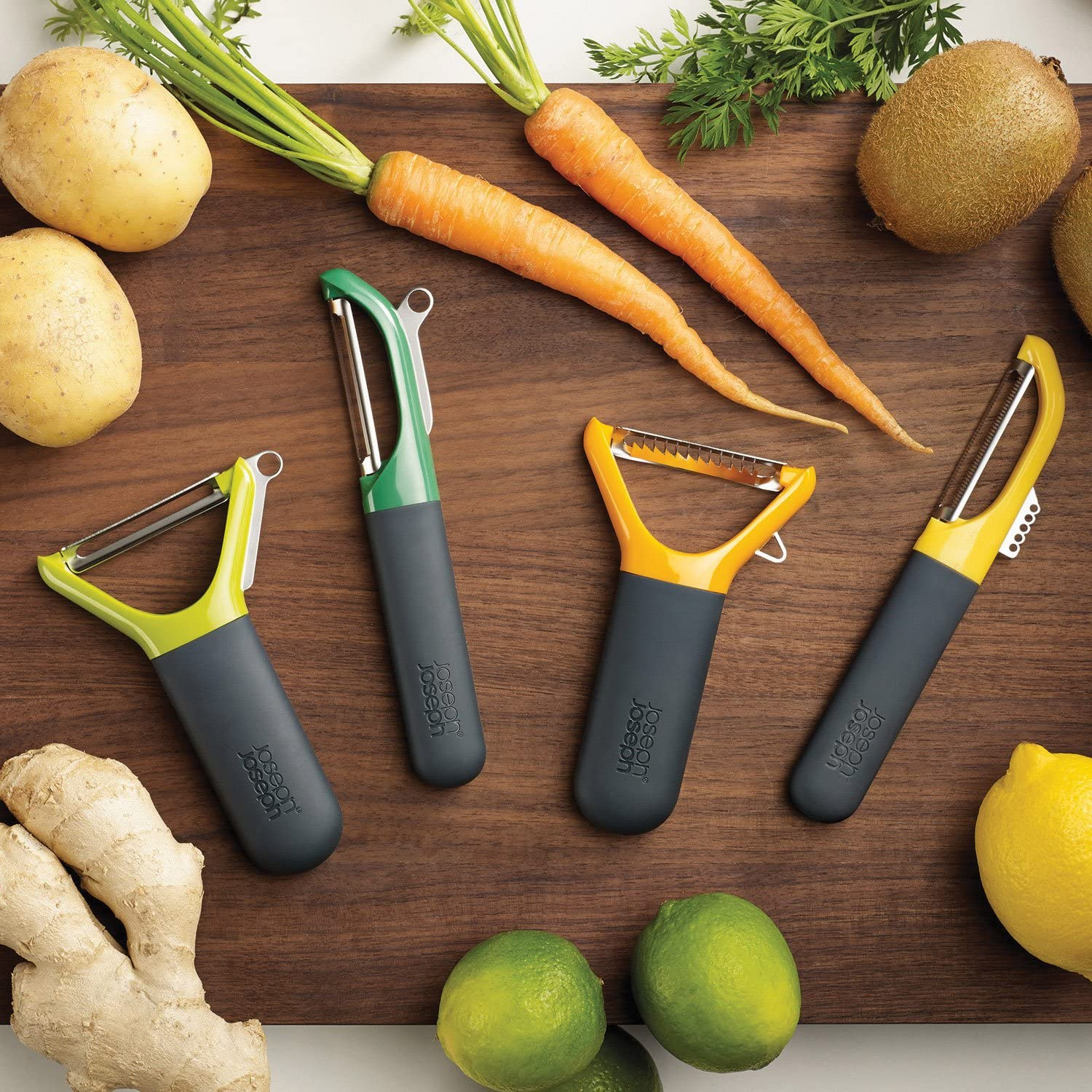 Joseph Joseph Multi-Peel Y-Shaped Peeler - Green image number 4