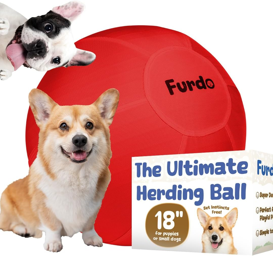 Furdo Herding Ball for Dogs - Blue