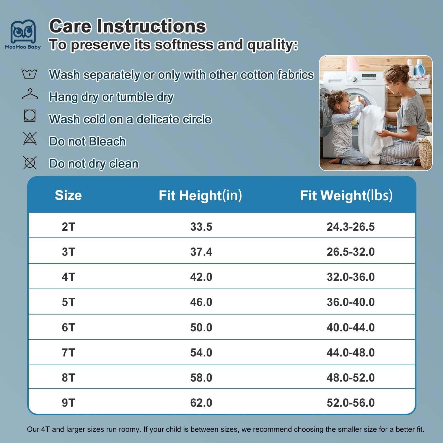 Moomoo Baby Potty Training Underwear 10 Packs Absorbent Toddler Training Pants for Boys and Girls Cotton 2T-7T image number 4