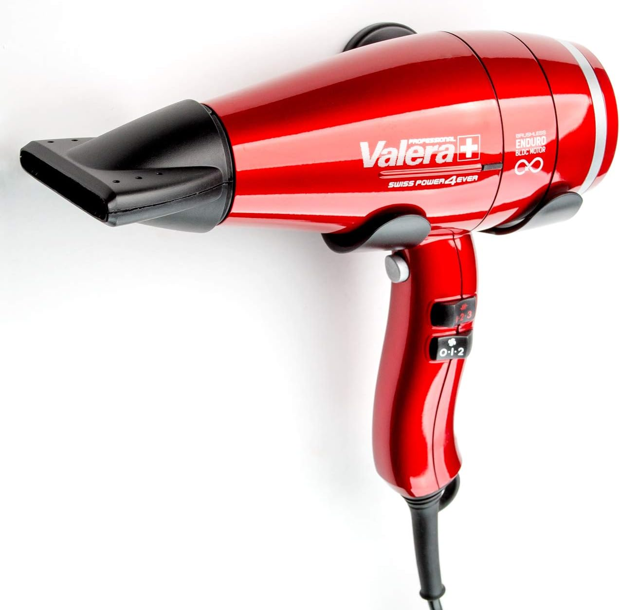 Valera Wall Holder for Hair Dryer Model 040 Universal Black - Chrome image number 2