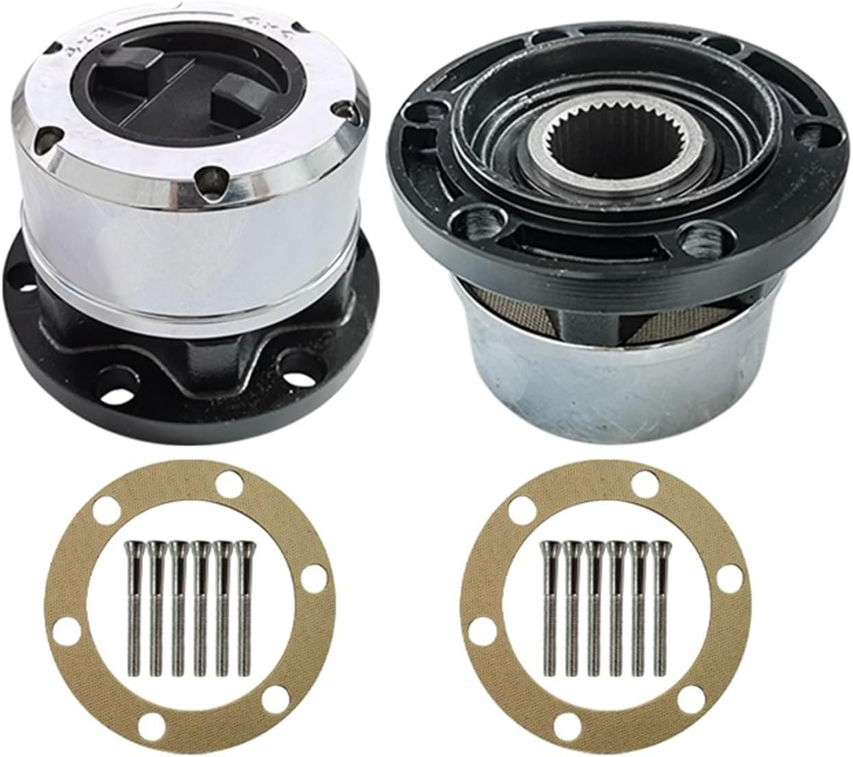 EVERETTE 2 Pieces X Fit for Nissan Patrol 4X4 PU 90-Up TATA Sumo All for Ford Maverick 90 Free Wheel Locking Hubs B021 AVM445 image number 2