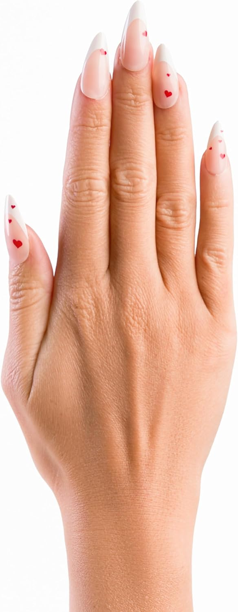 Nail HQ Almond Sweetheart French Nails (24 Pieces) image number 4