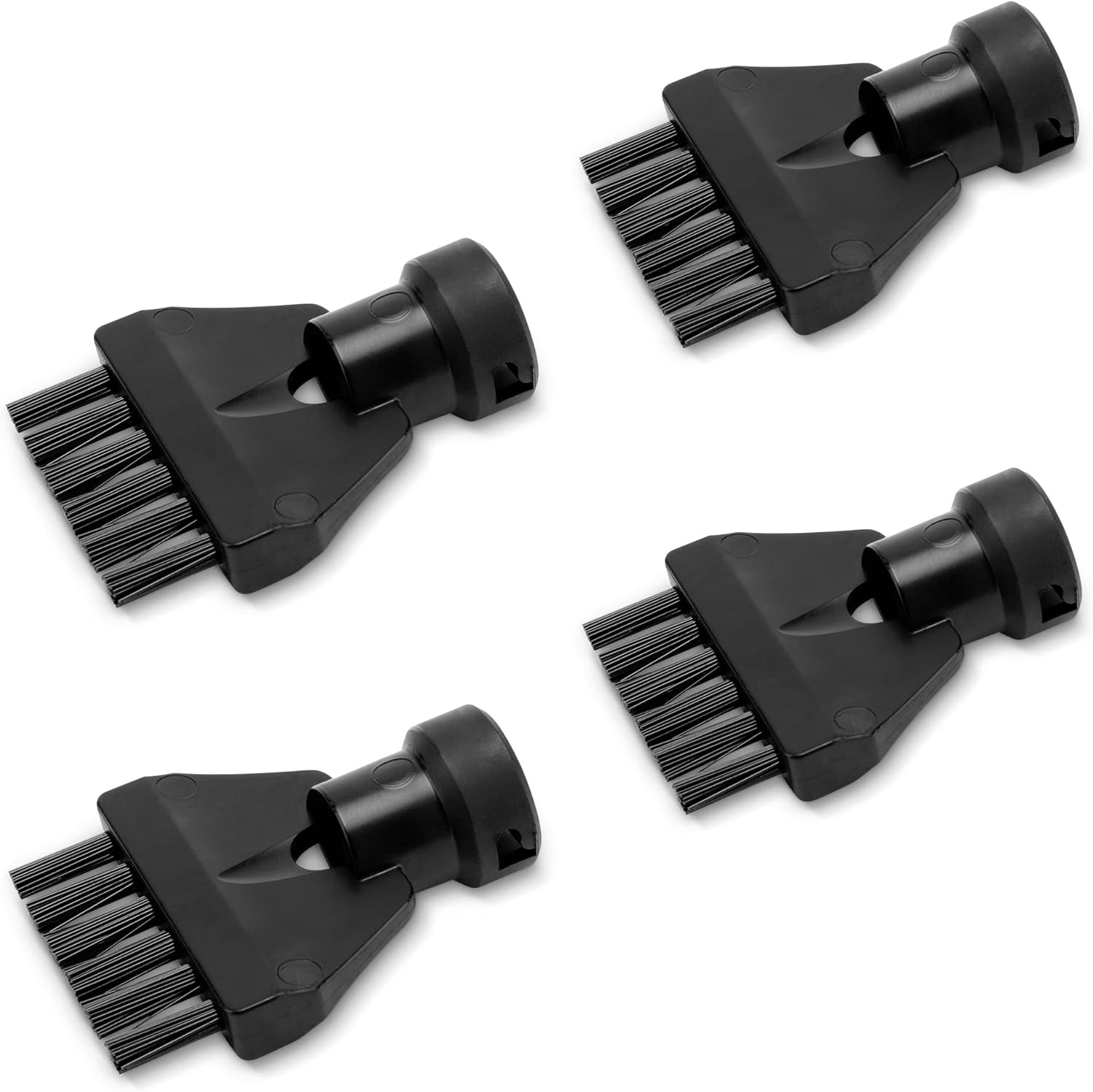 K&auml;rcher Original Grout Brush Set with 4 Brushes for All Karcher SC Easyfix and Deluxe Steam Cleaners, Black image number 1