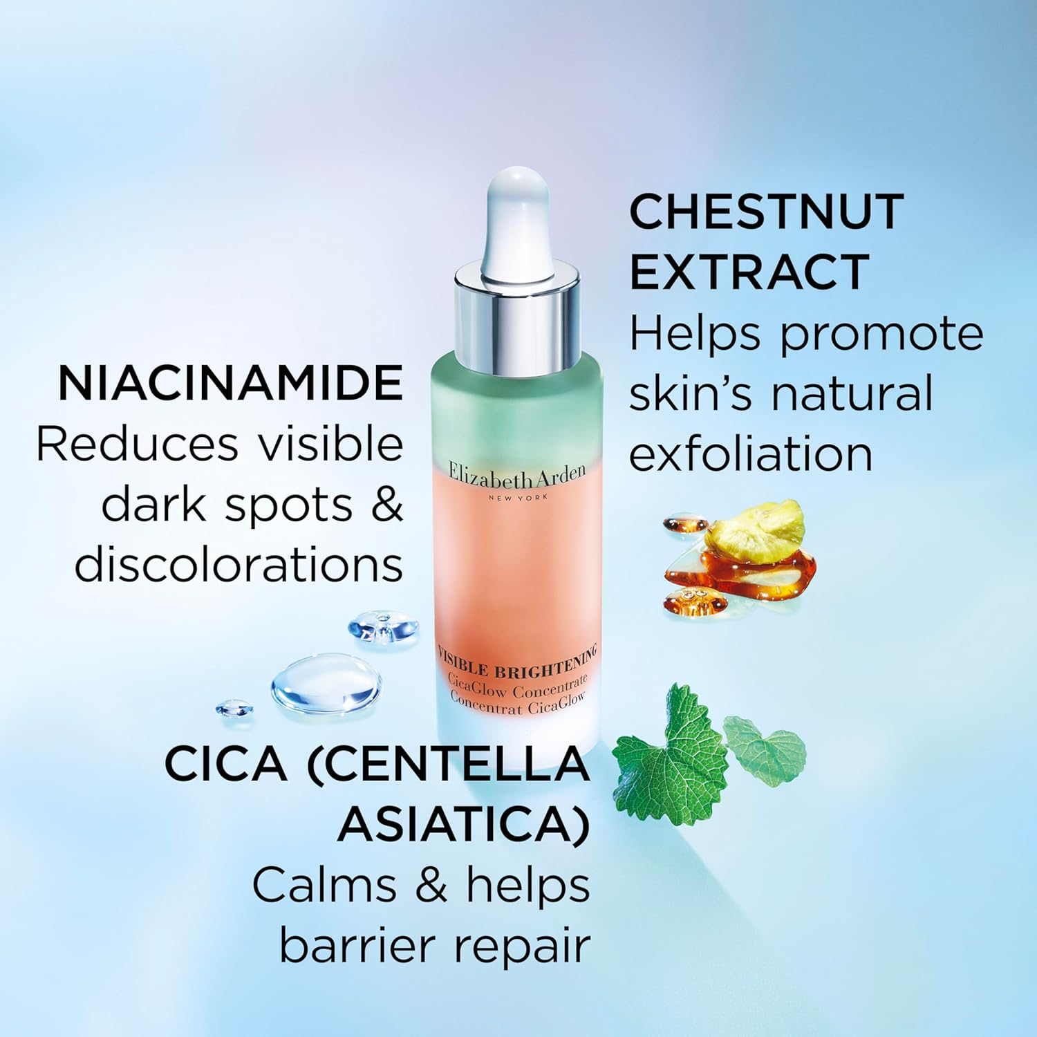 Elizabeth Arden Visible Brightening Cicaglow Concentrate, 30 Ml image number 2