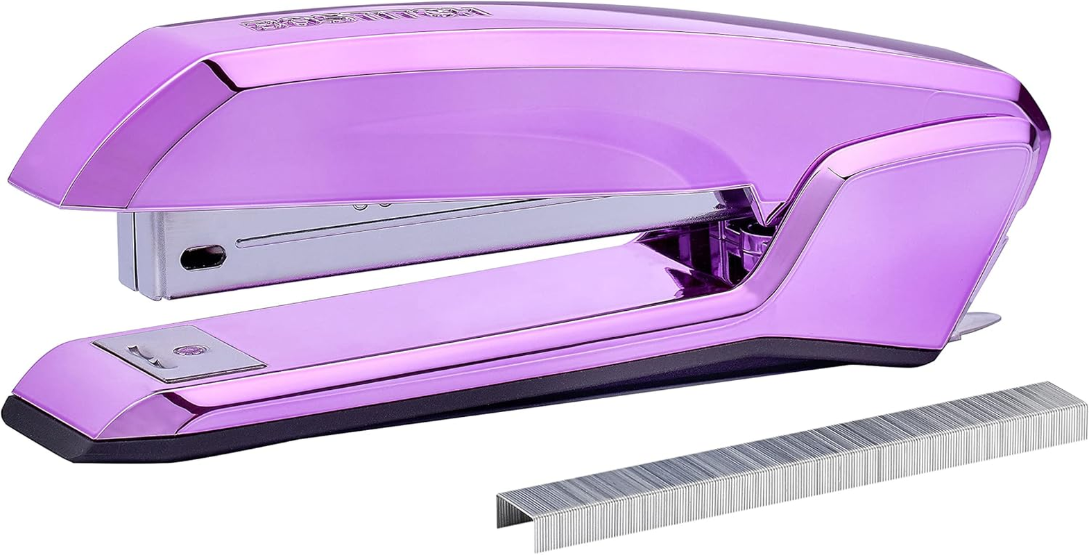 Bostitch Office Ascend 3 in 1 Stapler with Integrated Remover & Staple Storage, 20 Sheet Capacity, Gold Chrome