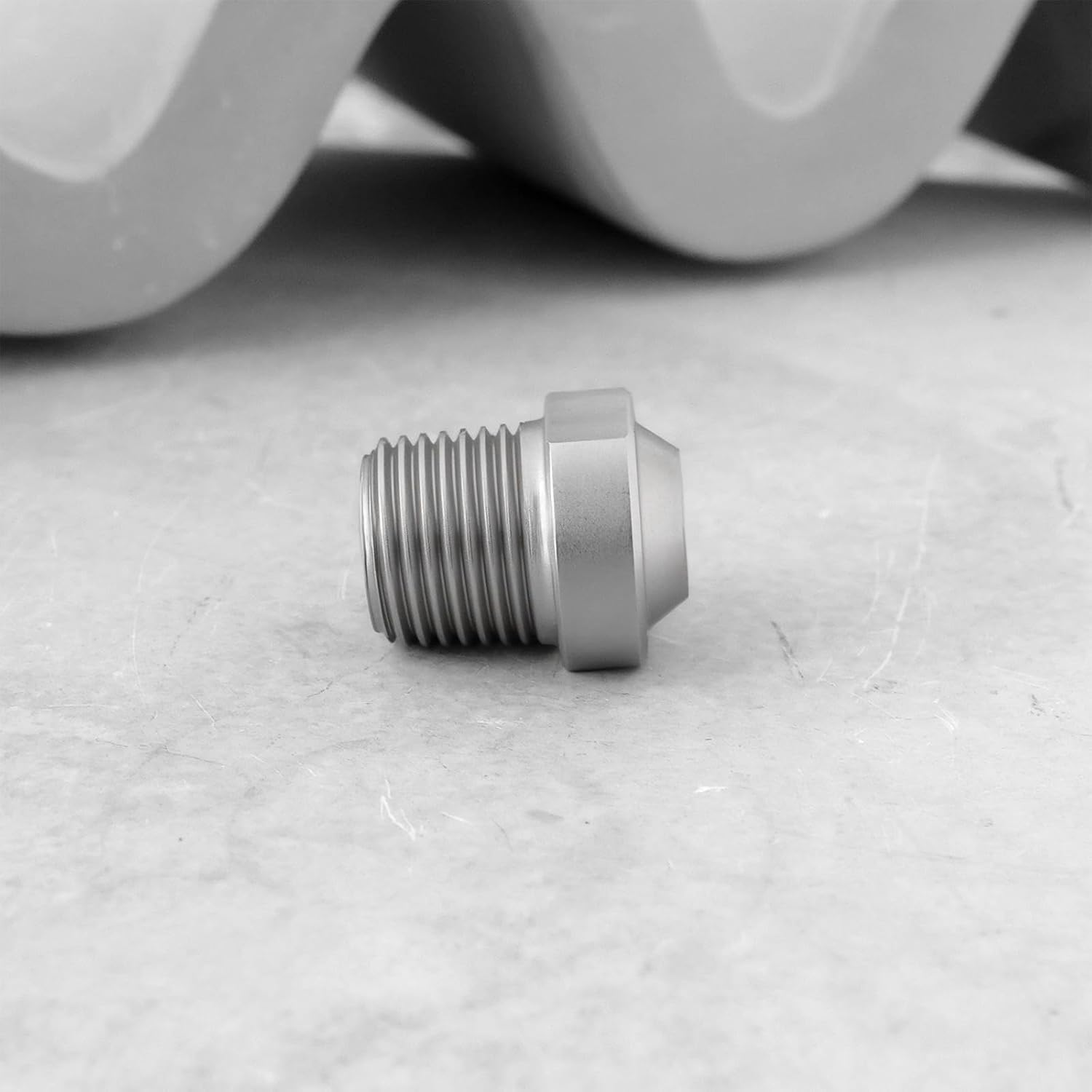 YINETTECH 2Pcs Pressure Washer Nozzle 1/8 Inch NPT Thread Replacement Stainless Steel Spray Nozzle, 25 Degree, 1.5 Holes Outlet Surface Cleaner Nozzle, 4000 PSI