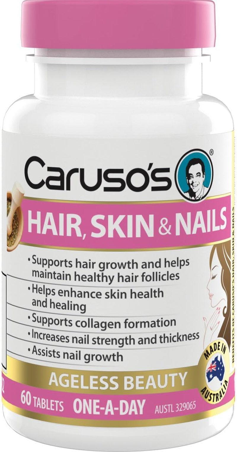 Caruso'S Natural Health Hair, Skin & Nails 60 Tablets
