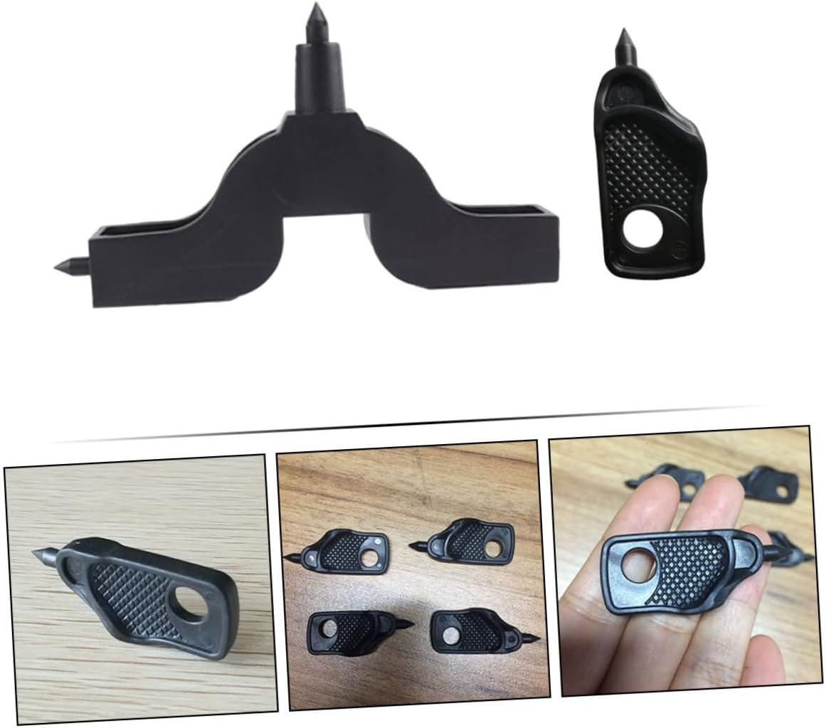 4Pcs Drip Irrigation Punch Tool and Hole Puncher Set for Gardening Watering System Installation, Plastic Agriculture Drip Water Accessory with Mini and Bull Head Punchers, Outdoor