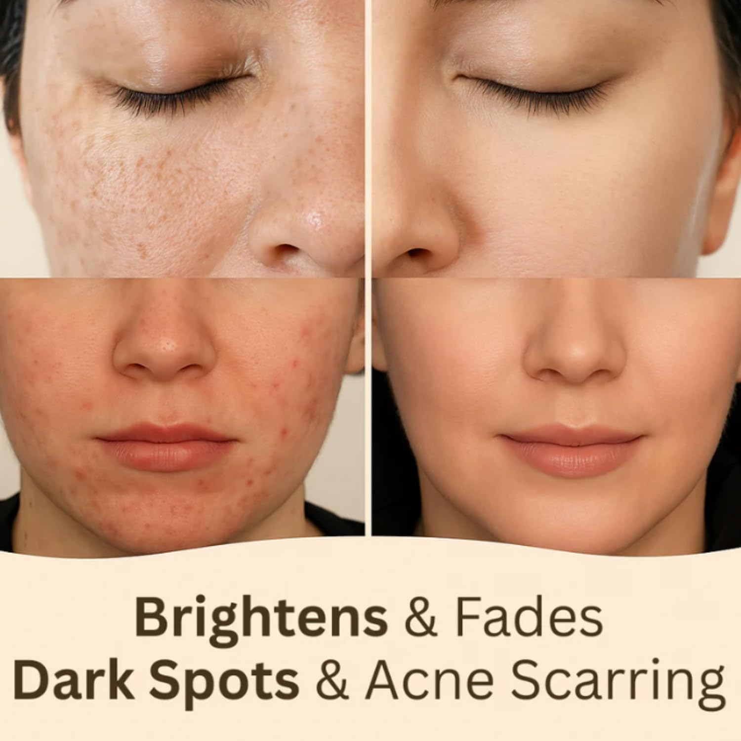 ABC Kojic Acid & Turmeric Cleansing Pads for Dark Spots, Turmeric Kojic Acid Cleansing Pads Helps Fade Spot, Face Cleansings & Exfoliating Pad, (60 Pieces)