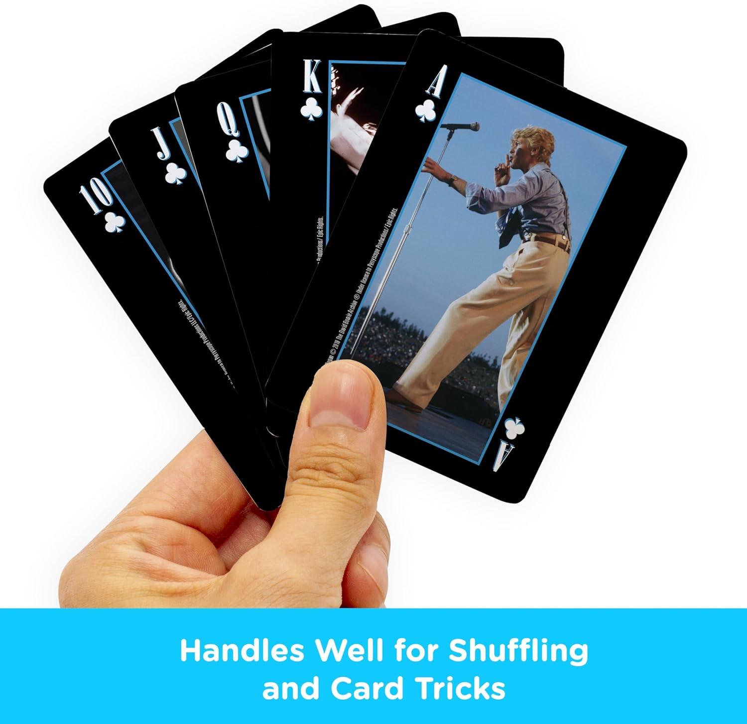 Aquarius 52424 David Bowie Playing Cards, 2.5" X 3.5" image number 6