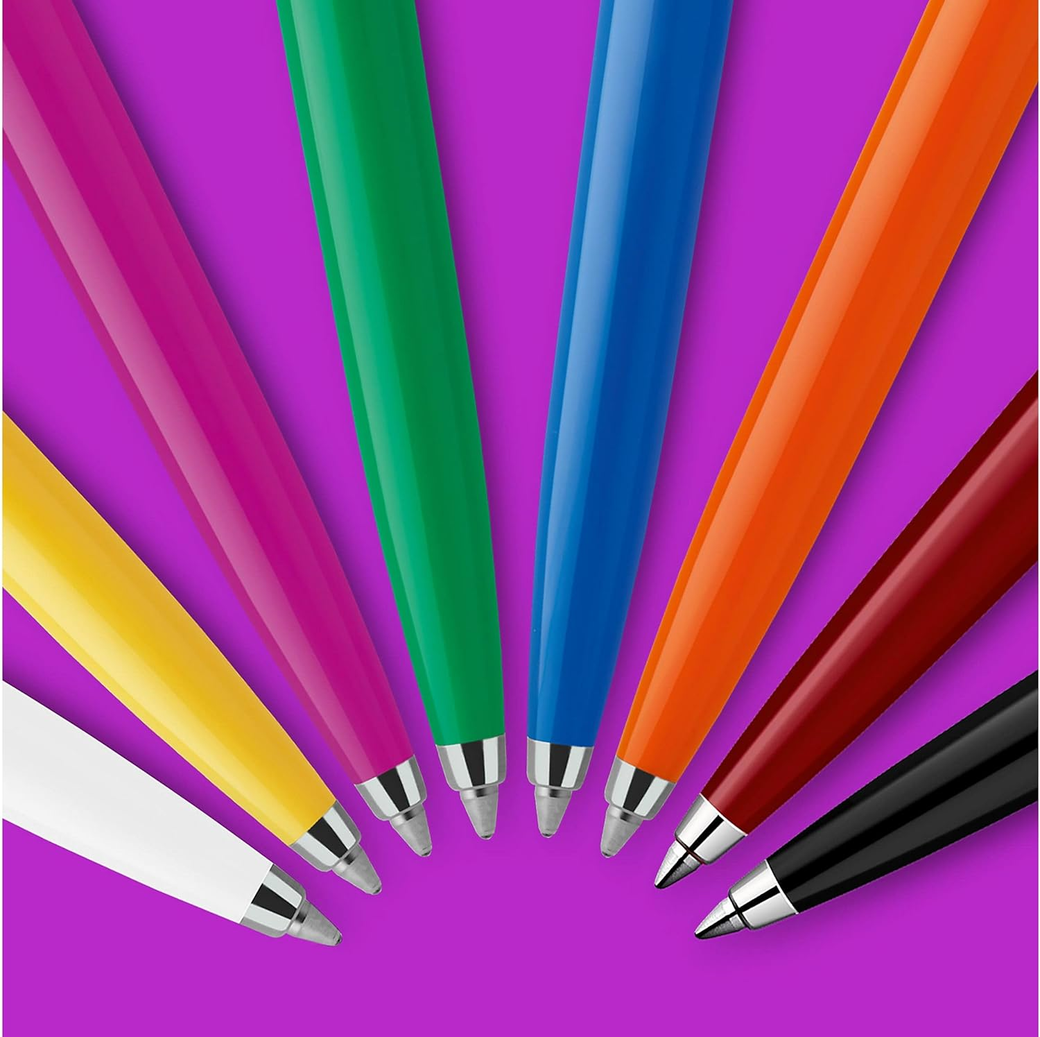 Parker Jotter Originals Ballpoint Pen, Classic Black Finish, Medium Point, Blue Ink, 1 Count - Classic Black image number 3