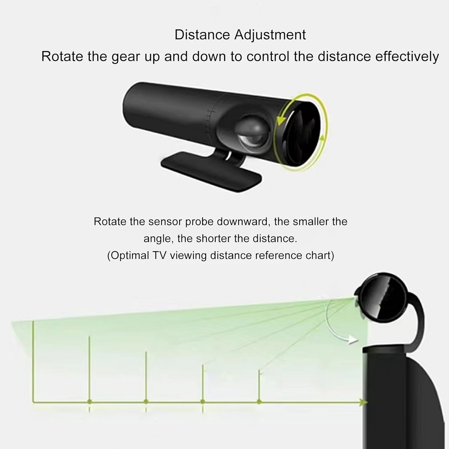 OVAQUIXI TV Distance Reminder Smart Motion Sensor for Kids Myopia Control Decoder Home image number 6