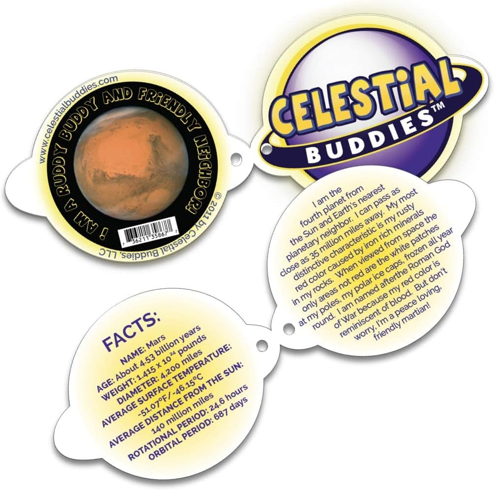 Celestial Buddies Mars Plush image number 6