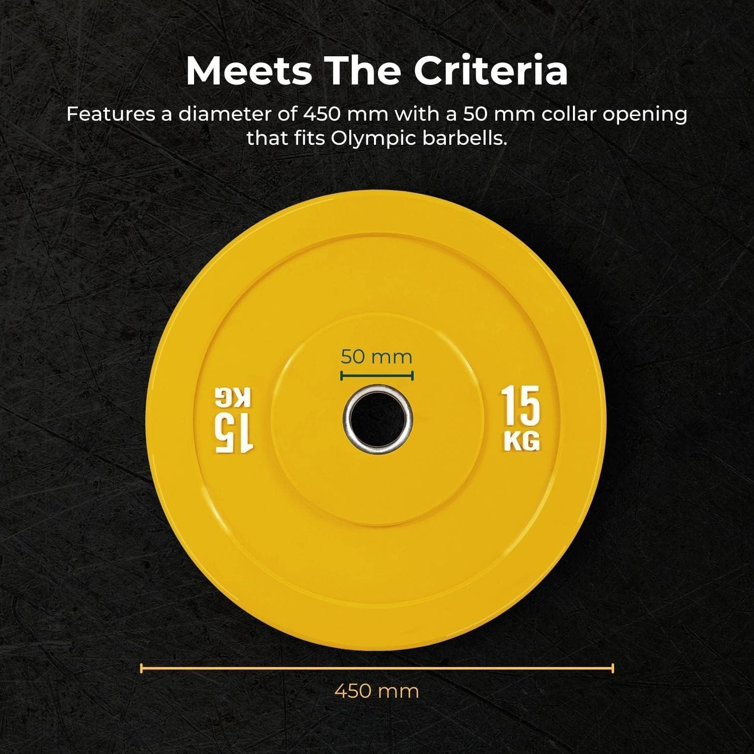 HCE Olympic Bumper Barbell Weight Plates High-Quality Rubber Bumper Plates with Steel Hub - Bodybuilding, Strength Training, Weightlifting, Crossfit Fitness Gym Equipment image number 6