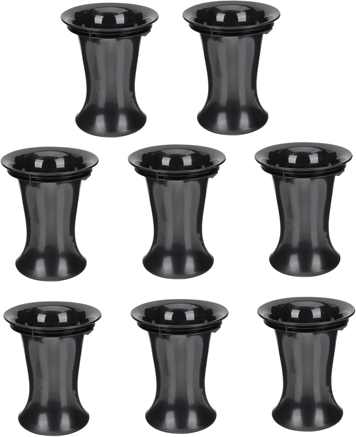 OSOLADY 8Pcs Speaker Port Tubes Black Car Vents Speaker Voice Outlet Accessories for Home Bar Stage Performance image number 5