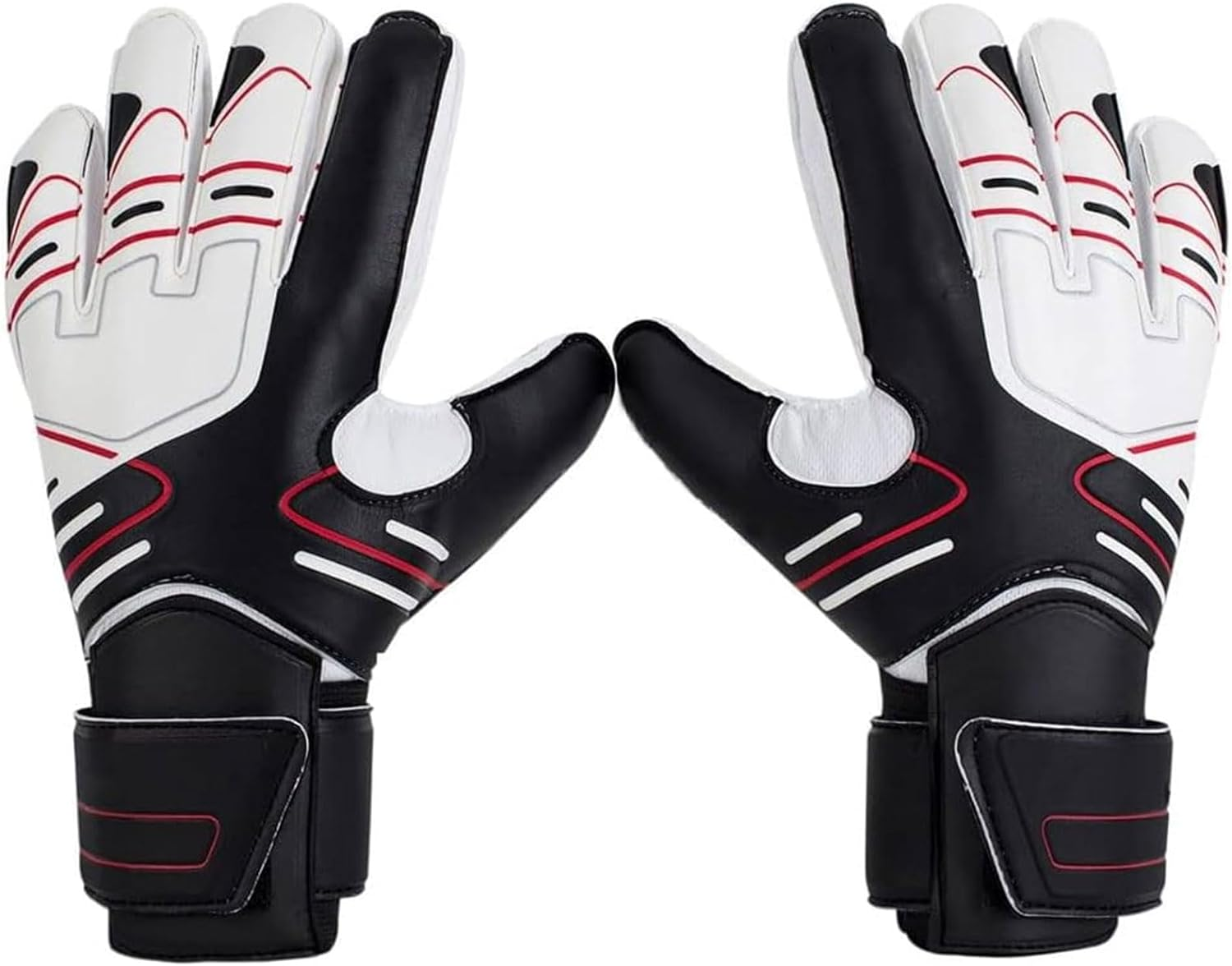 Annuoyi Goalie Gloves, Football Goalkeeper Gloves,Kids & Youth Football Goal Keeper Gloves Strong Grip for the Toughest Saves with Finger Spines to Give Splendid Protection to Prevent Injuries image number 3