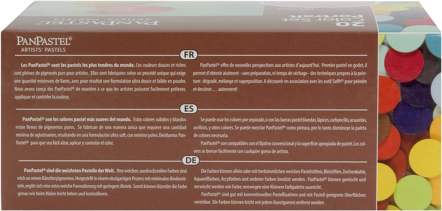 Panpastel 30203 Portrait, Set of 20 - Multicolor image number 5