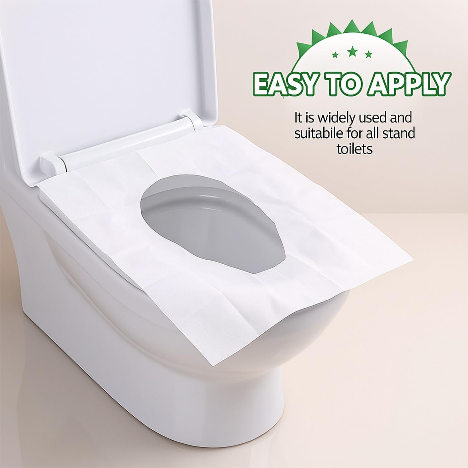 Disposable Toilet Seat Covers, 110Pcs Flushable Travel Toilet Seat Covers, Portable Potty Training Seat Covers for Adults and Kids &ndash; Ruibex image number 4