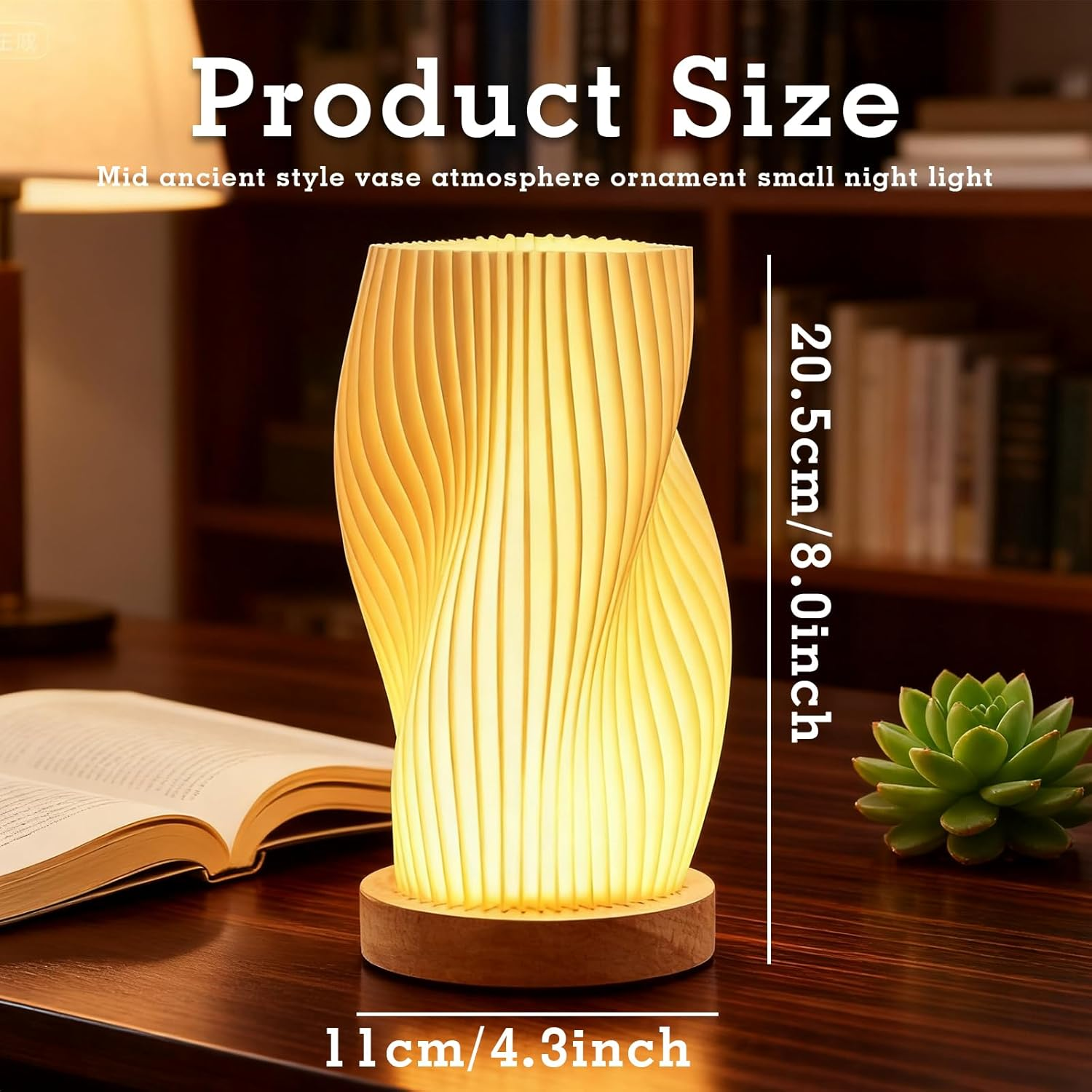 SUNOYA Bedside Lamp Touch Dimmable LED Table Lamp Decoration Living Room Bedroom Table Lamps for Decoration Bedroom Living Room image number 1