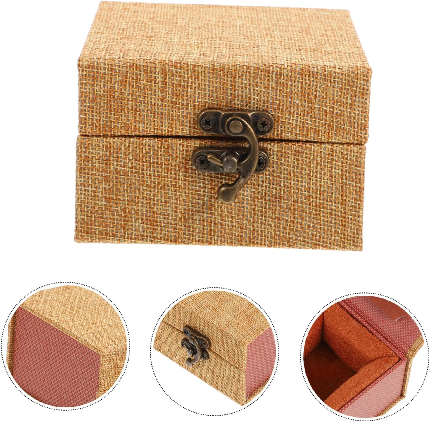 Ink Paste Box Storage Box for Boys and Girls Prizes Lid Craftsmanship Excellence Versatile Functionality