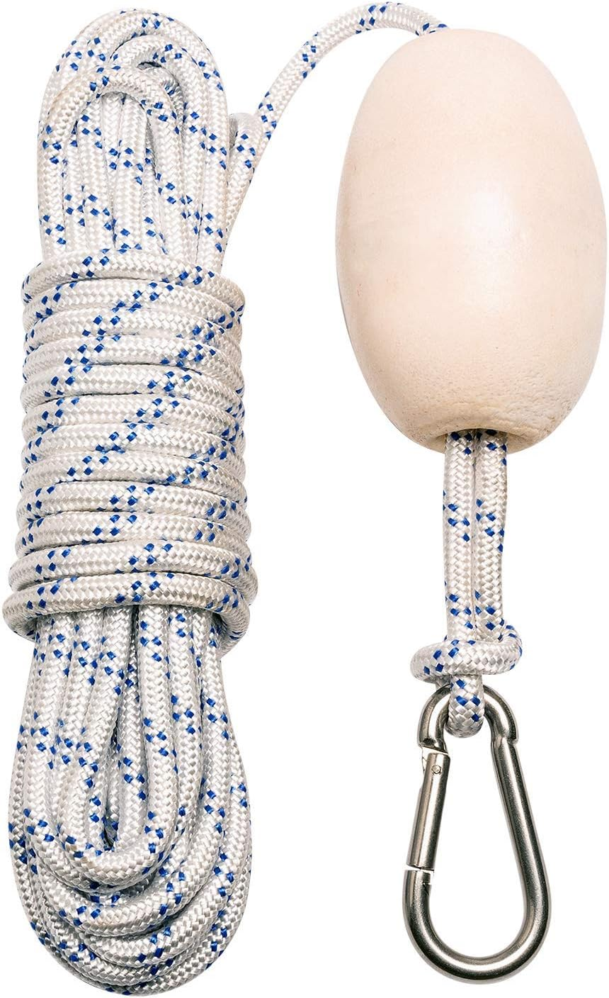 Newport Vessels Premium Mushroom Anchor Kit W/Bag, Rope, Bouy, & Stainless Hardware image number 1